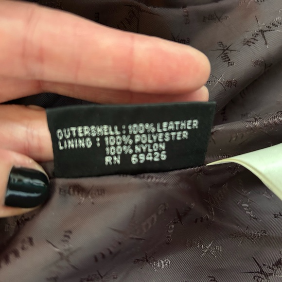 Wilson’s Leather Jacket Size M - Picture 5 of 8